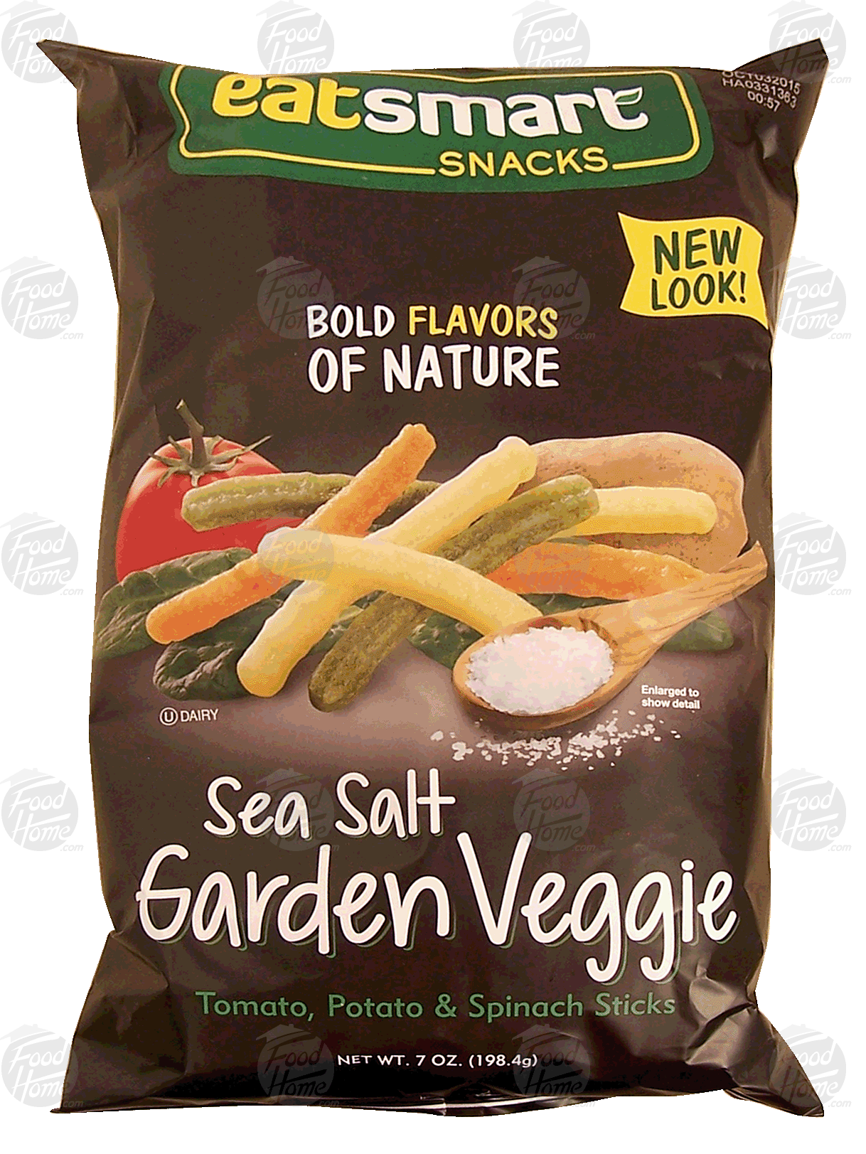 Eat Smart naturals garden veggie sticks; potato, tomato & spinach Full-Size Picture